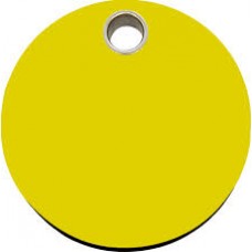Tag / Yellow tag with Plastic
